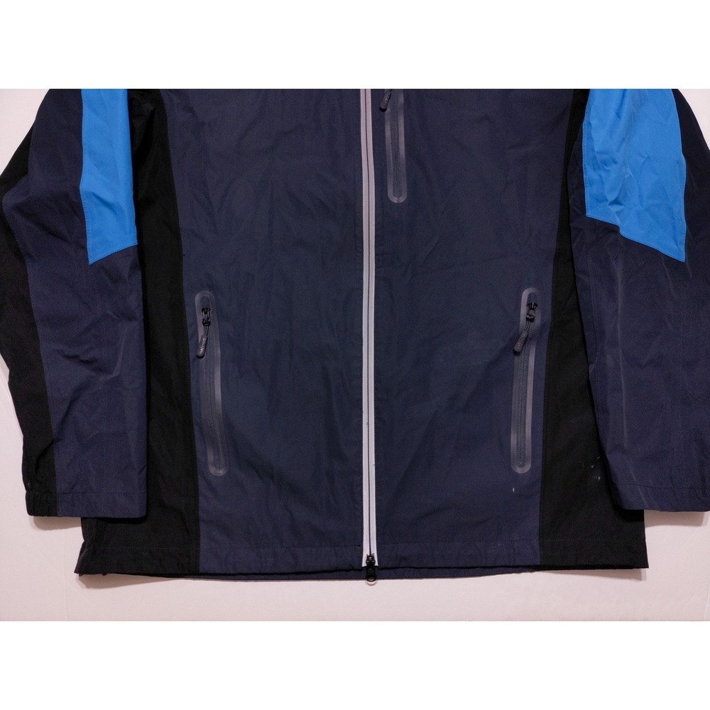AMAZON Tropical Rain Shell Jacket TRSJ01U Luly Yang Blue Large L - Picture 9 of 11